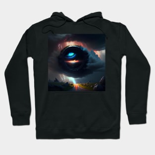 Chaotic Eye of the Storm Hoodie